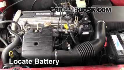 2004 Chevrolet Classic 2.2L 4 Cyl. Battery Replace